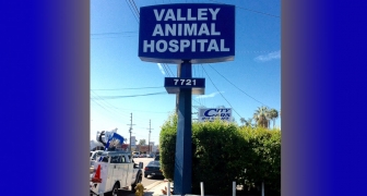 Pylon Sign In Van Nuys