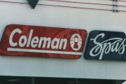 Cabinet Sign Coleman