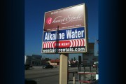 West Side Pole sign
